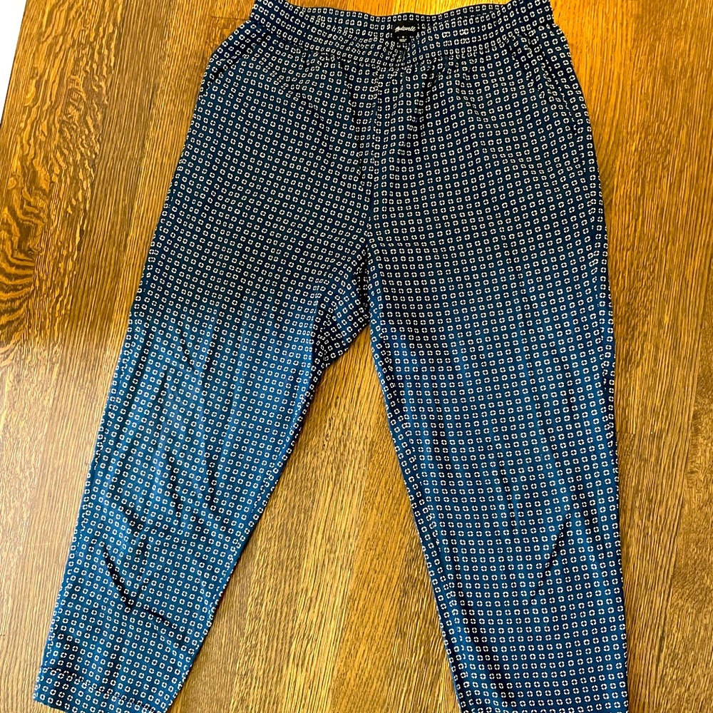 NWOT Madewell Track Trousers in Ascot Tile